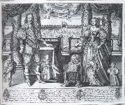 Charles i and Henrietta Maria and their children, unknow artist